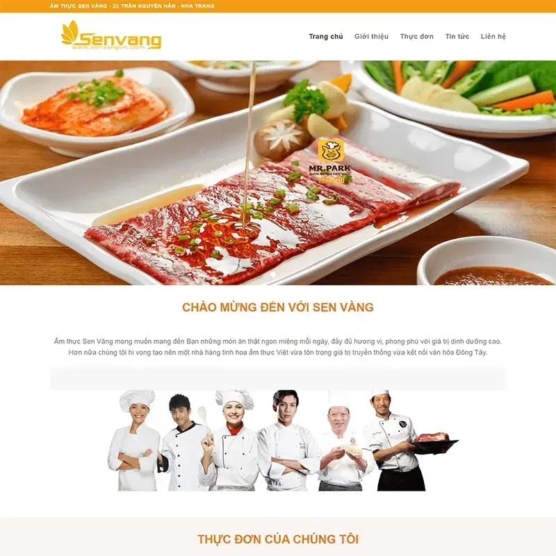 Food Restaurant WordPress Theme