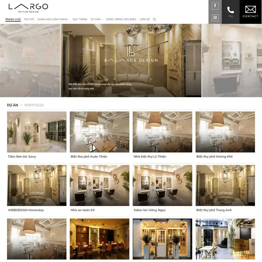 Interior product design WordPress theme