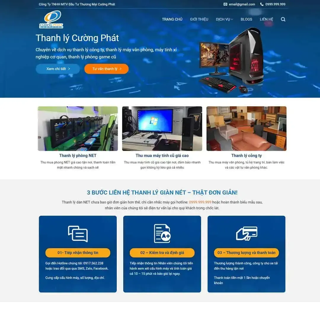 Computer Purchase WordPress Theme