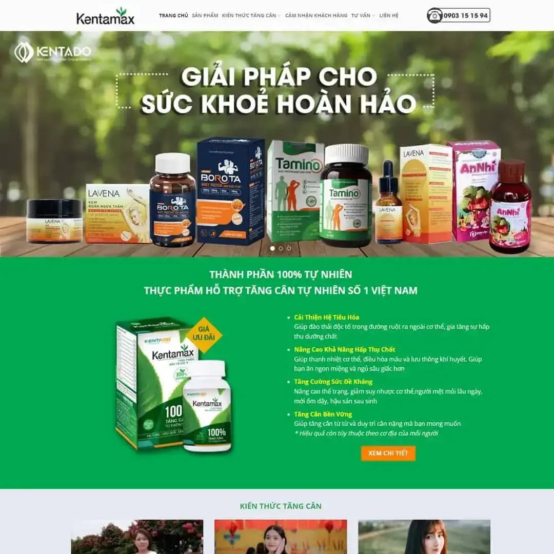 Dietary Supplement WordPress Theme 08