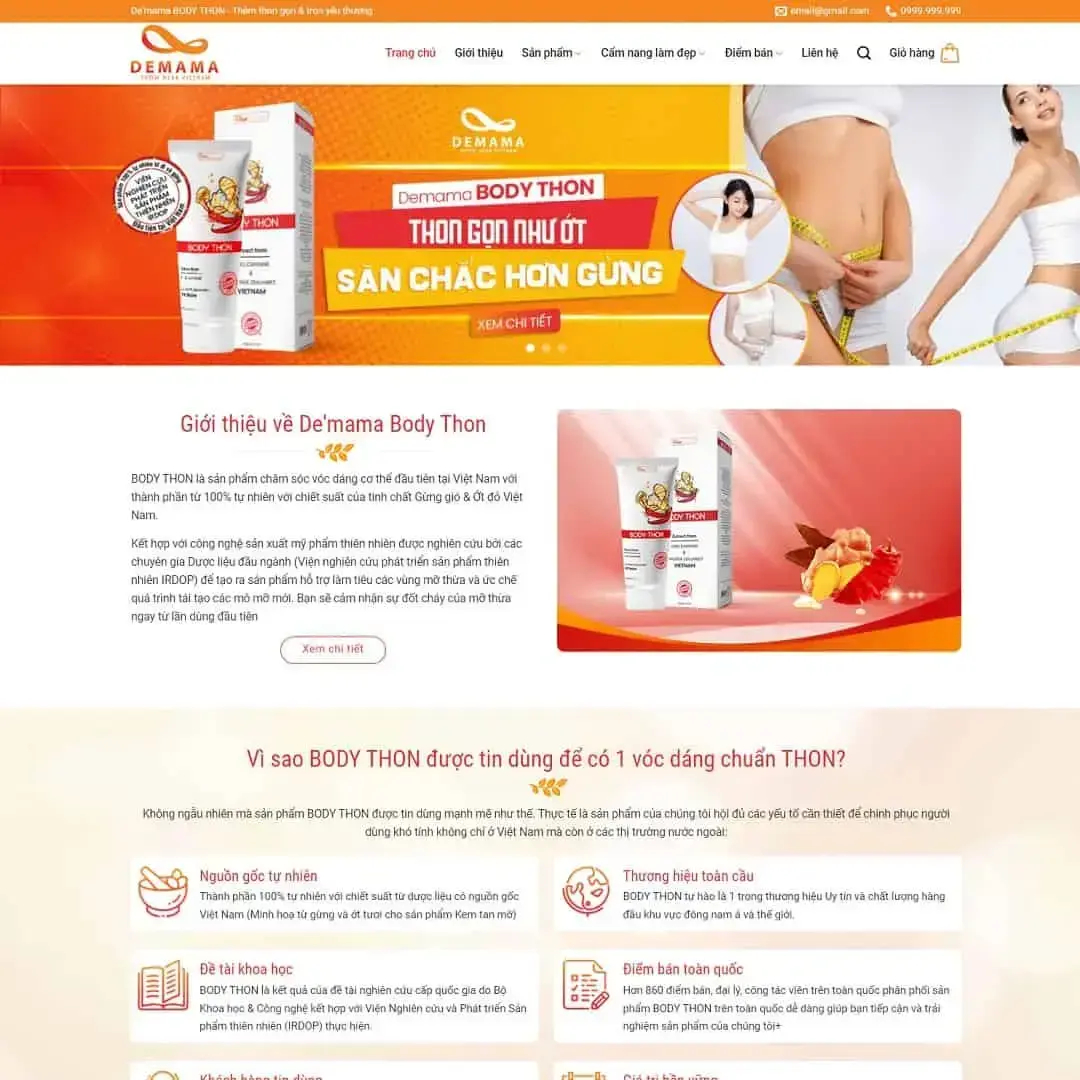 Dietary Supplement WordPress Theme 09