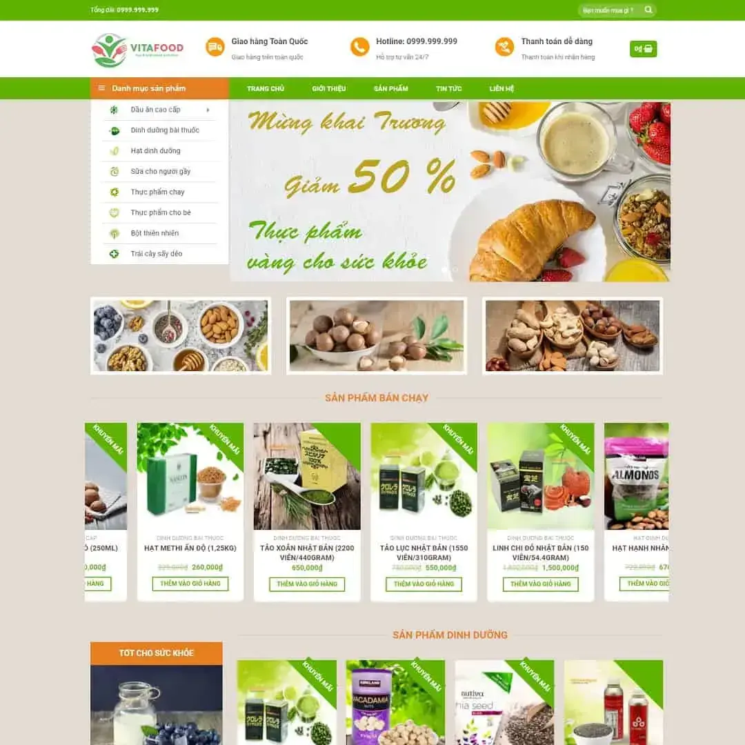 Dietary Supplement WordPress Theme 10
