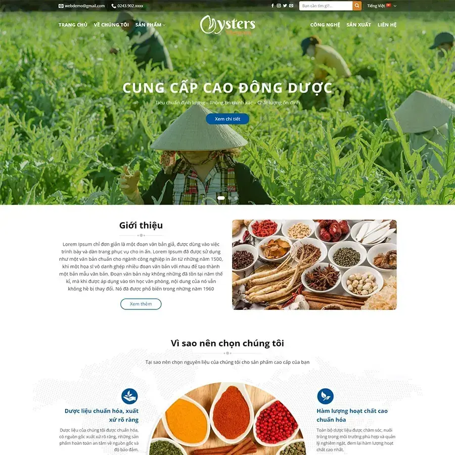 Dietary Supplement WordPress Theme 23