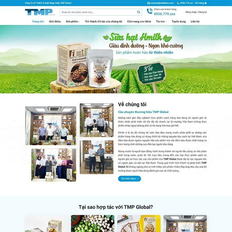 Clean Food WordPress Theme 02