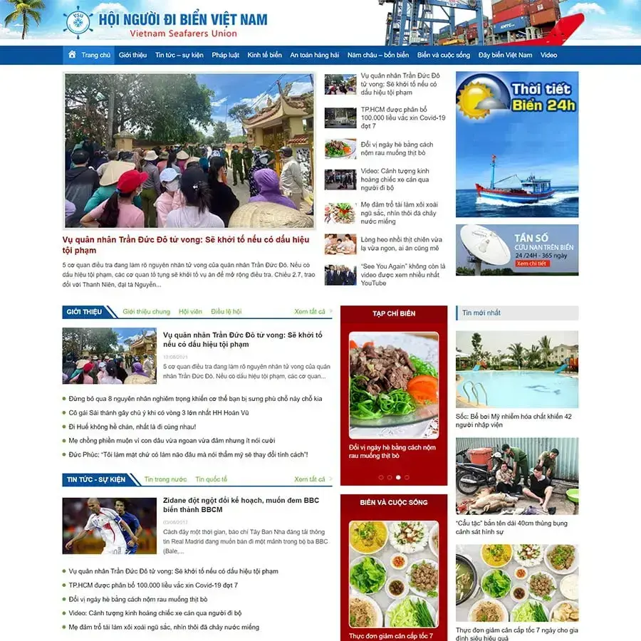 Theme WordPress tin tức 22