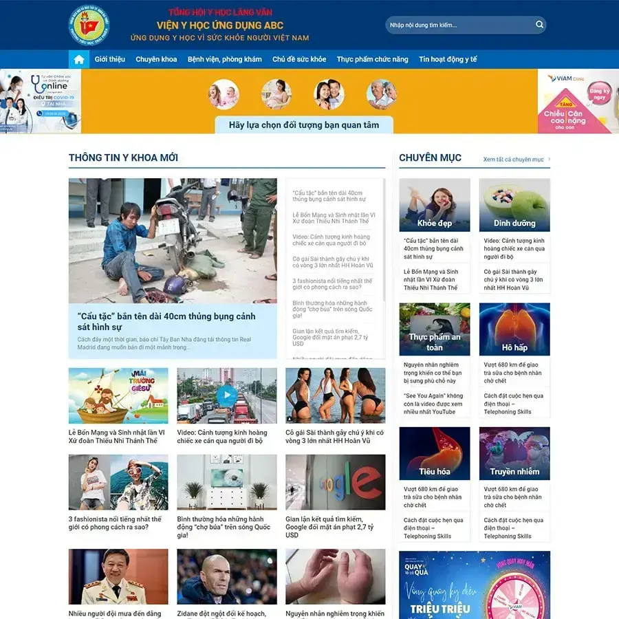 Theme WordPress tin tức 23