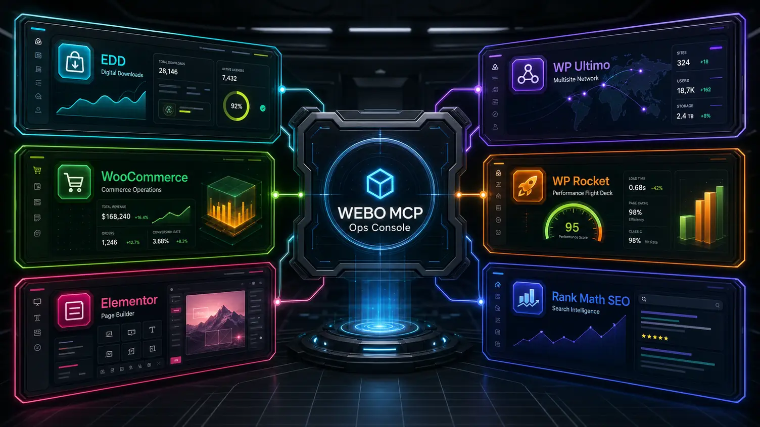 WEBO MCP operations console