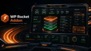 WP Rocket workflow with WordPress MCP banner
