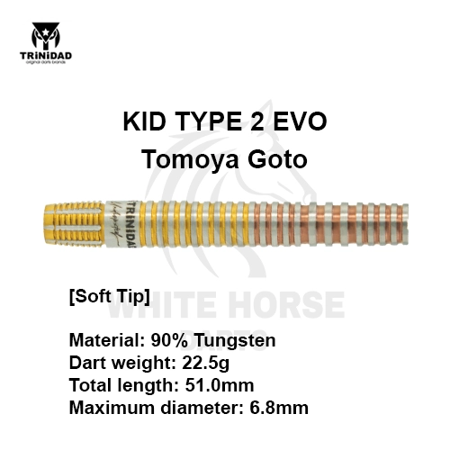 KID TYPE2 EVO Tomoya Goto: Evolution in Dart Design