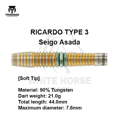 TRiNiDAD Unified LAZY Type 2 Akimune Matsuyoshi Darts