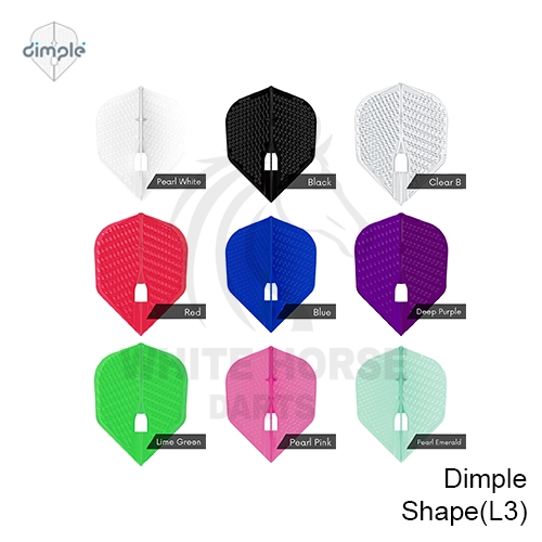 L-Style L-Flight Dimple Shape Crafted for Precision - White Horse