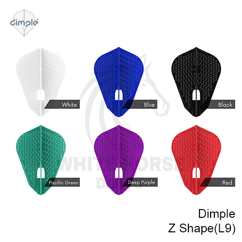 L-Style L-Flight Dimple Z Shape Crafted for Precision - White