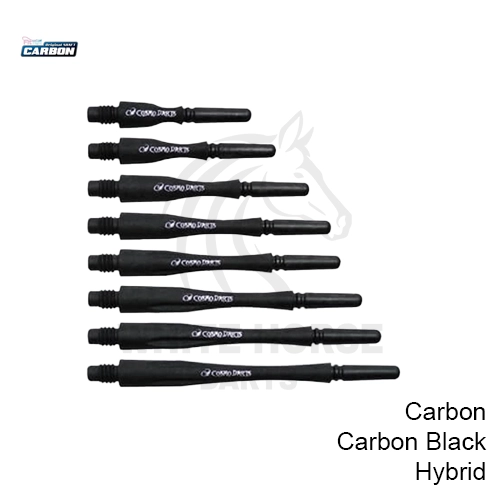 Fit Shaft Carbon Slim - Carbon Black: Lightweight Carbon Shafts