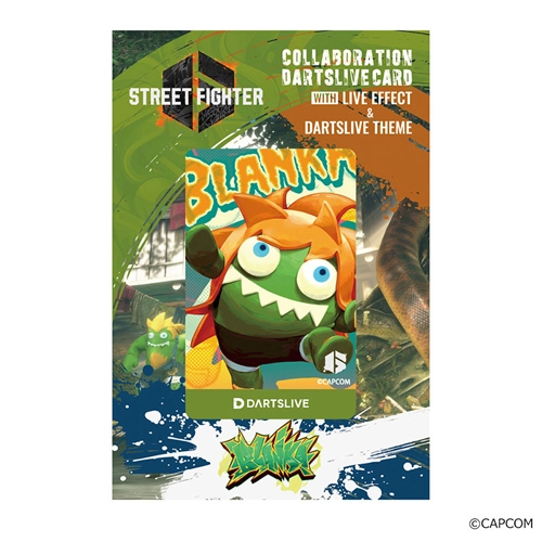 Dartslive Card Street Fighter 6 - Blanka for Players and Collectors