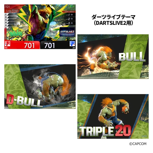 Dartslive Card Street Fighter 6 - Blanka for Players and Collectors