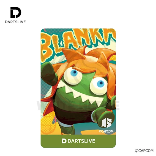 Dartslive Card Street Fighter 6 - Blanka for Players and Collectors