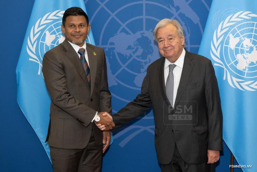 Maldives and UN Strategize on Climate Finance and Global Humanitarian Action