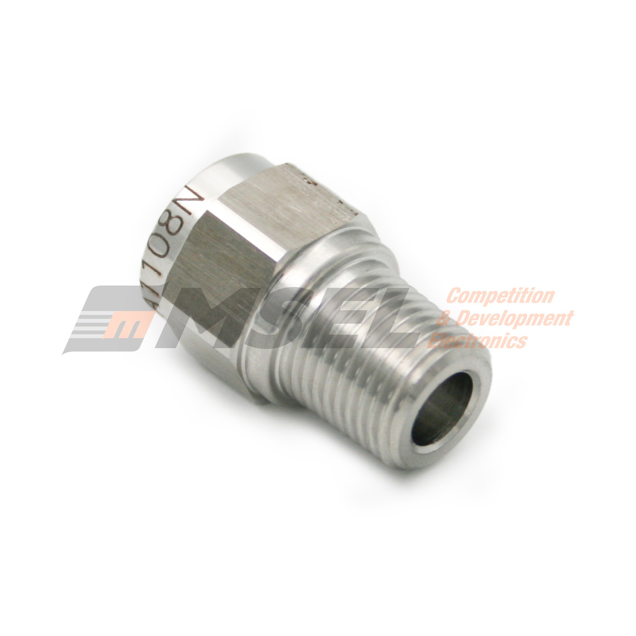 M10 x 1 to 1/8" NPT Pressure Sensor Adapter