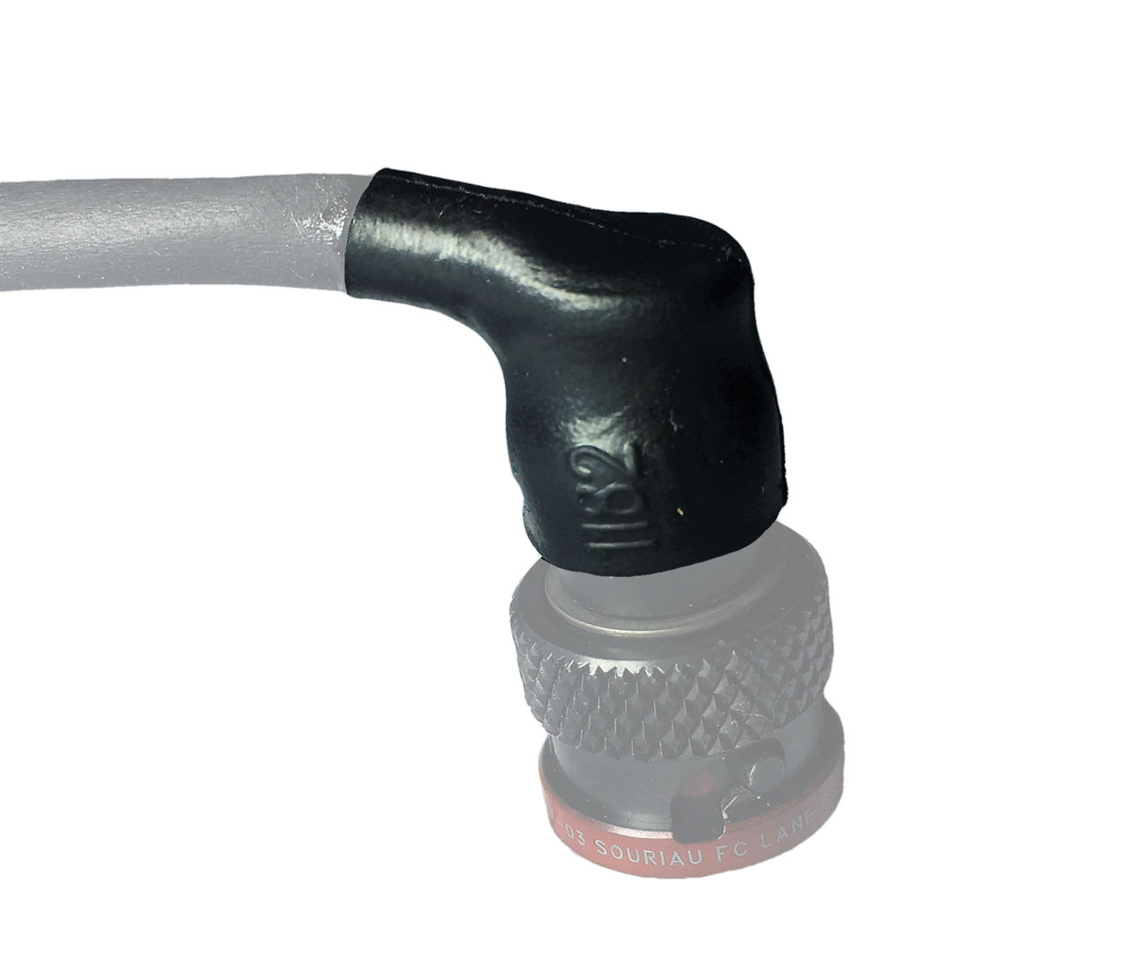 Hellermann 1182-4-G Right Angle Lipped Boot