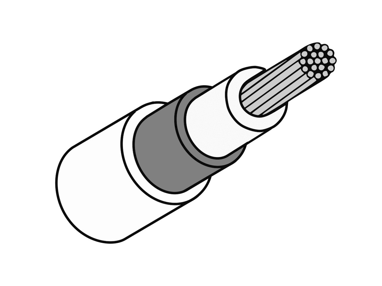 Mil Spec Single 22AWG Shielded Cable