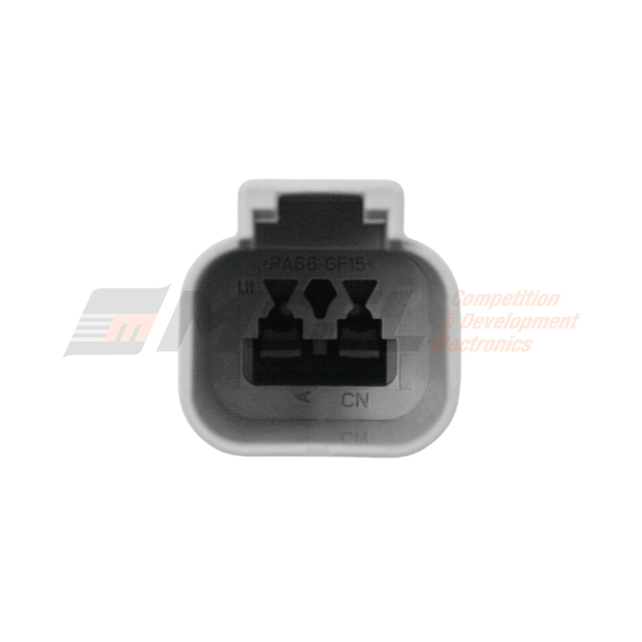 Deutsch DT 2-Way Receptacle Kit with Solid Pins