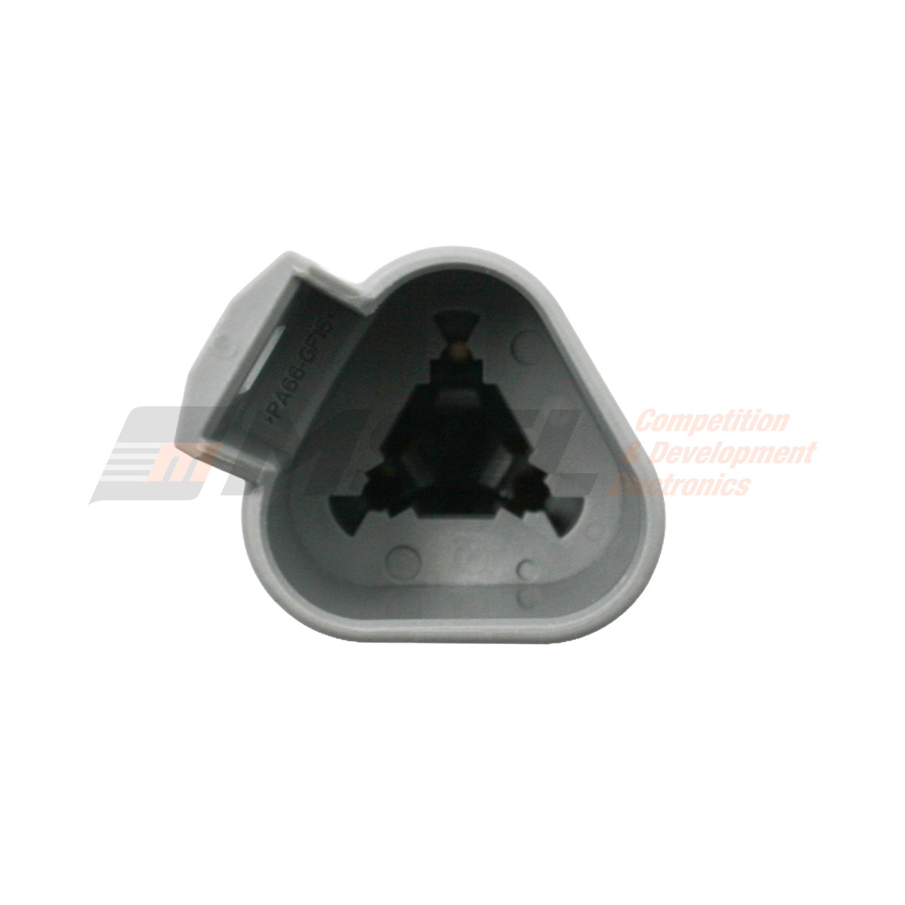 Deutsch DT 3-Way Receptacle Kit with Solid Pins
