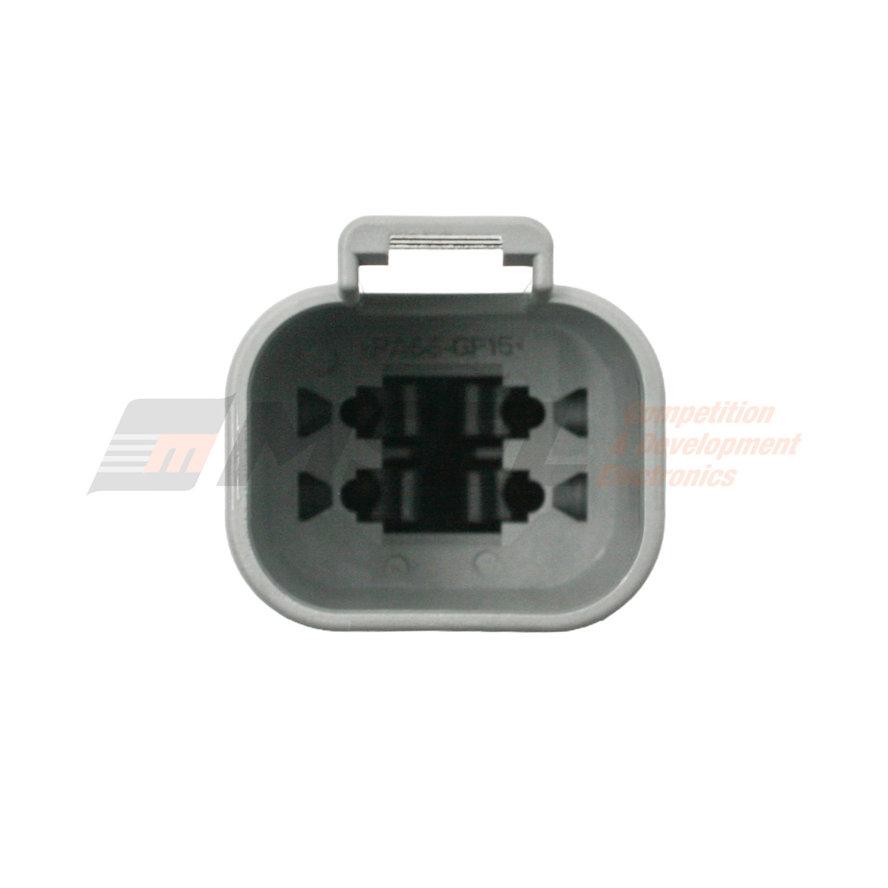 Deutsch DT 4-Way Receptacle Kit with Solid Pins