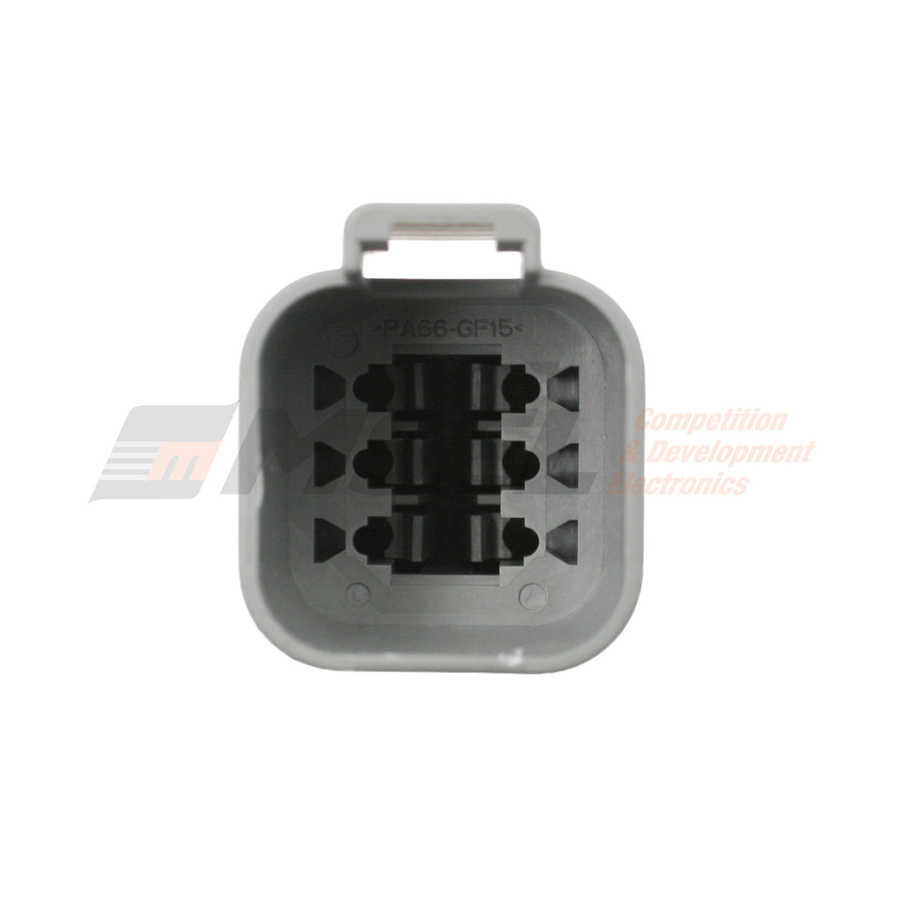 Deutsch DT 6-Way Receptacle Kit with Solid Pins