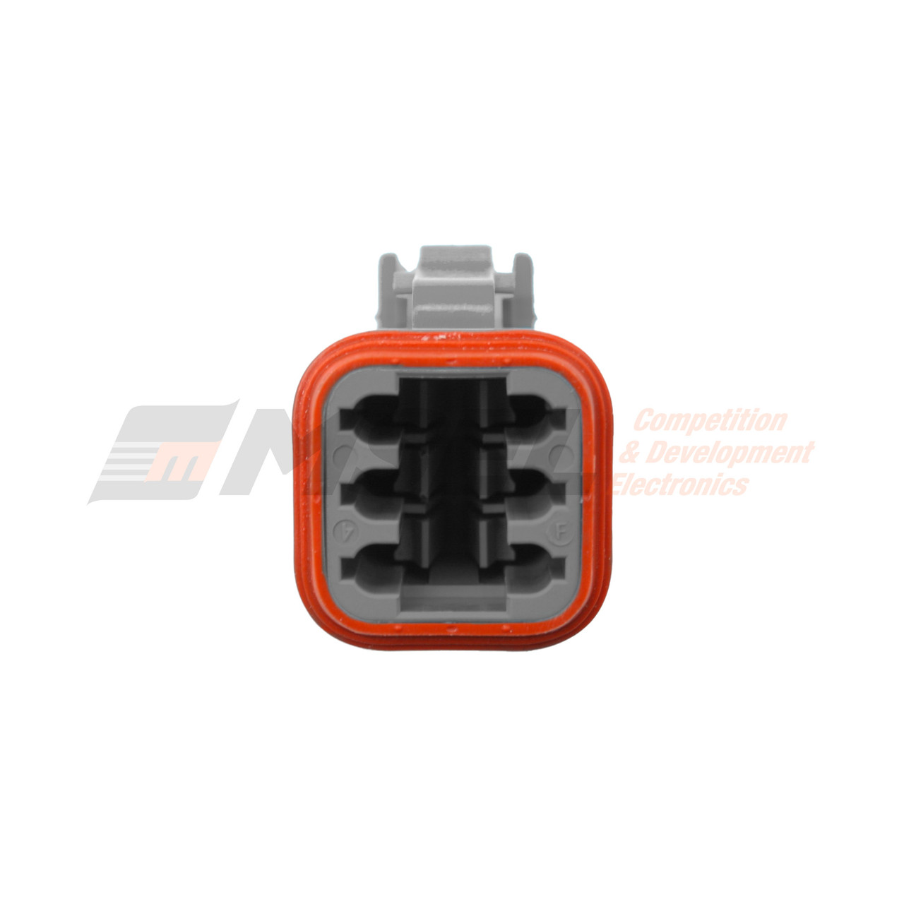 Deutsch DT 6-Way Plug Kit with Solid Sockets