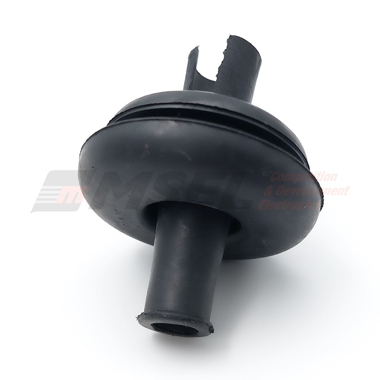 Bulkhead Panel Grommet - 10mm for 35mm Hole, 65mm Long - Black