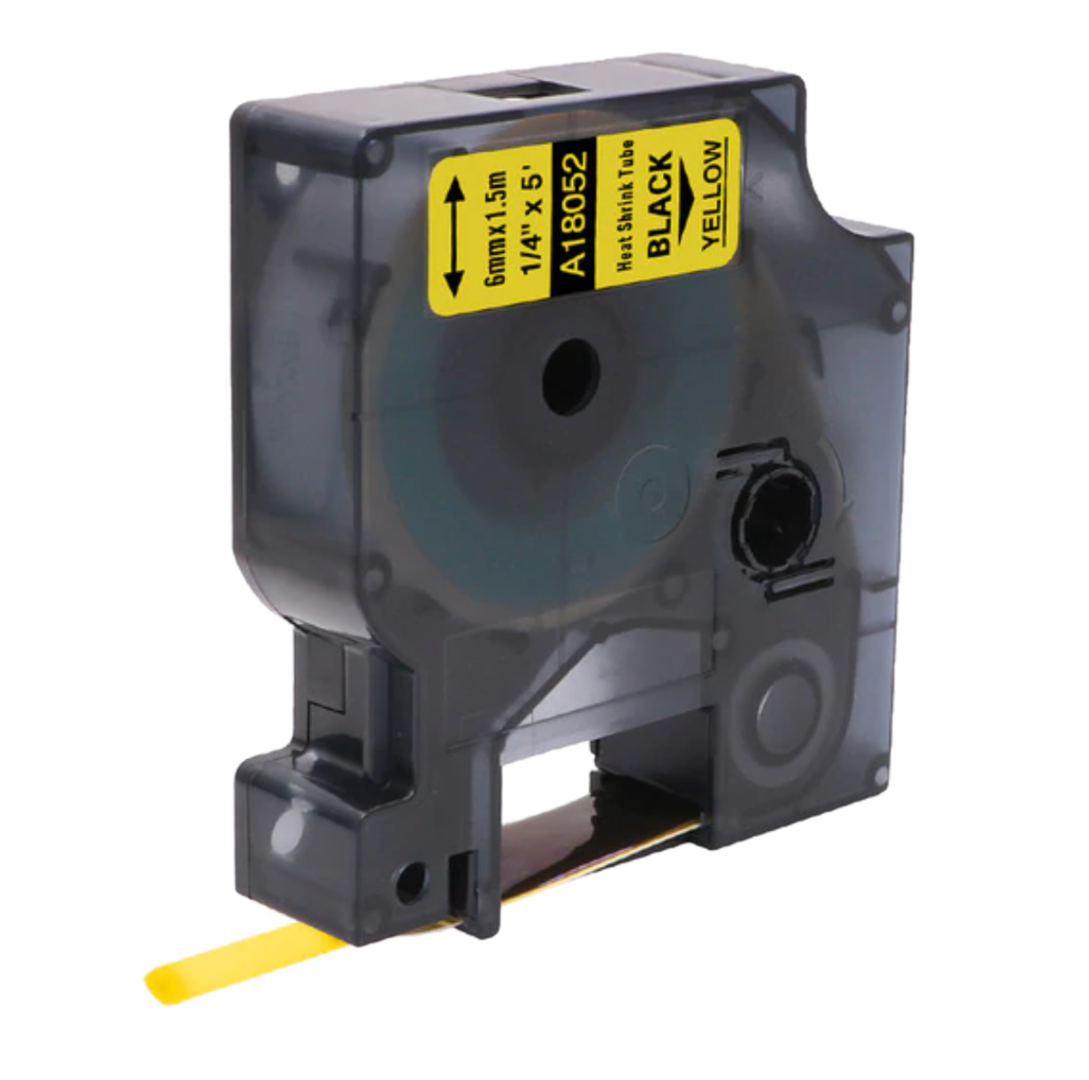 Rhino Compatible Heat Shrink Cartridge 6mm x 1.5m - Yellow