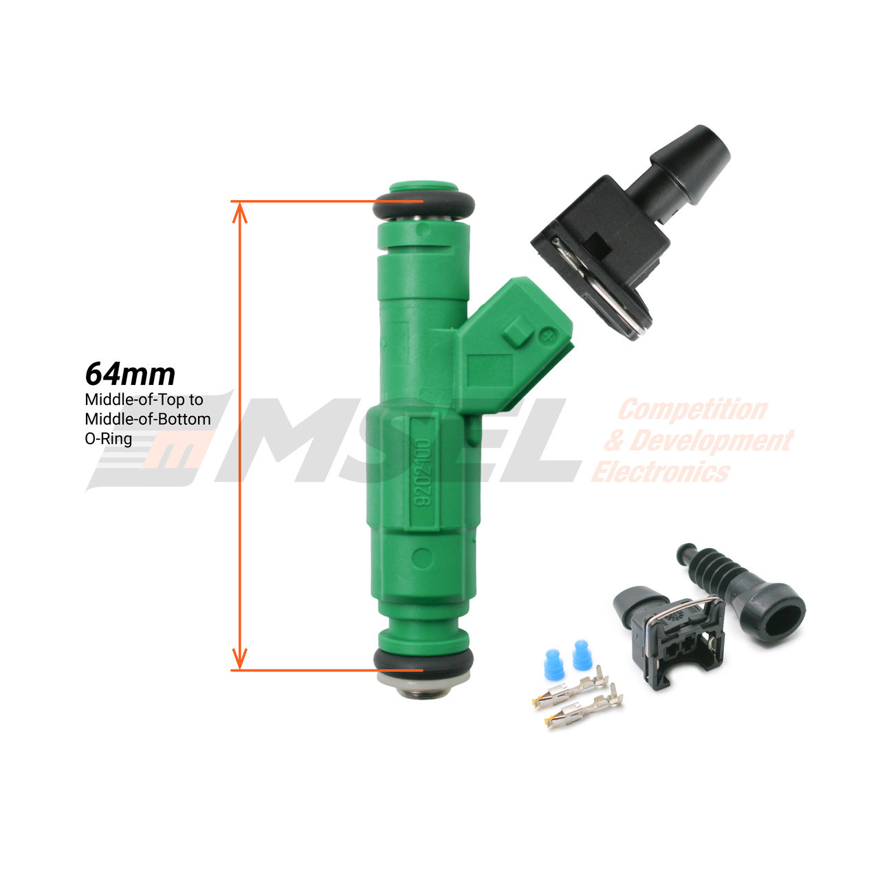 Bosch 440cc High Resistance Fuel Injector