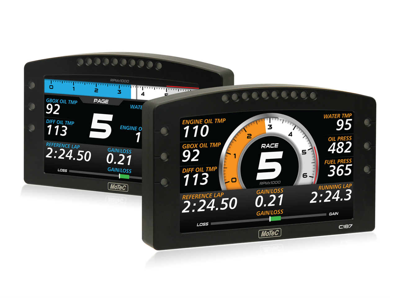 Motec C187 7" Colour Display
