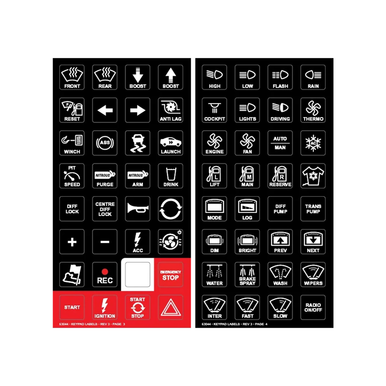 15 Button CAN Keypad