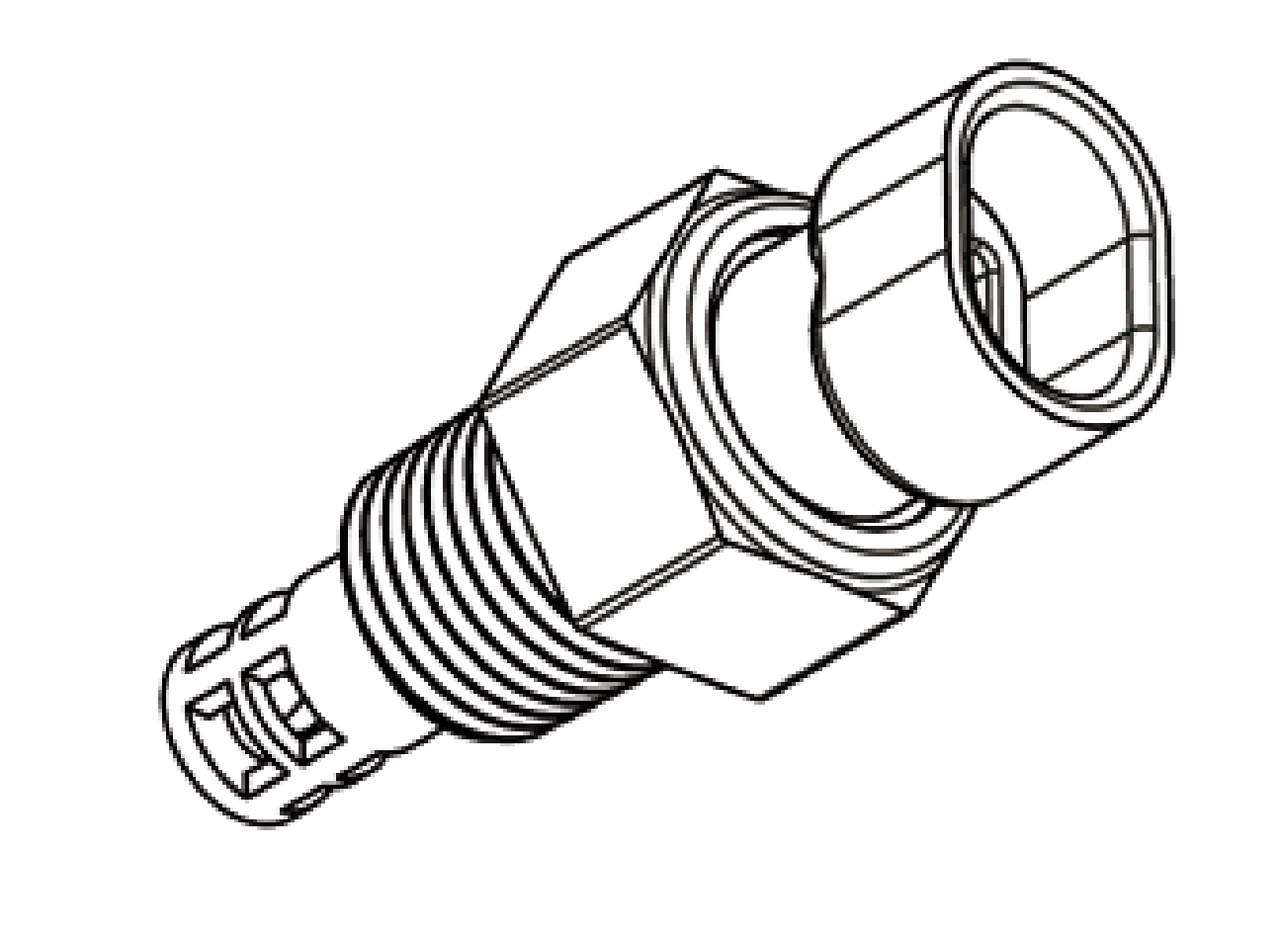 GM Delco Air Temperature Sensor - M14 x 1.5mm thread