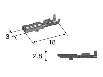 Sumitomo TS 090 Female Terminal