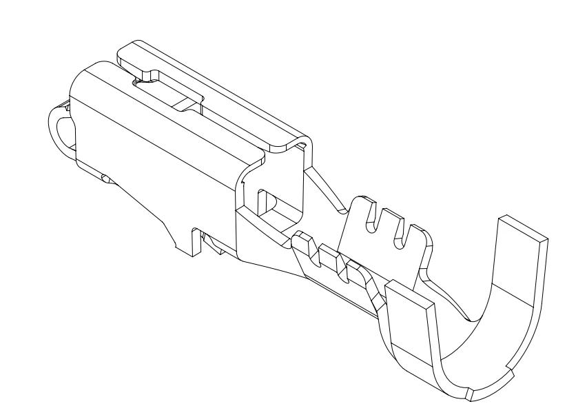 Dephi / Aptiv 12084201 female terminal