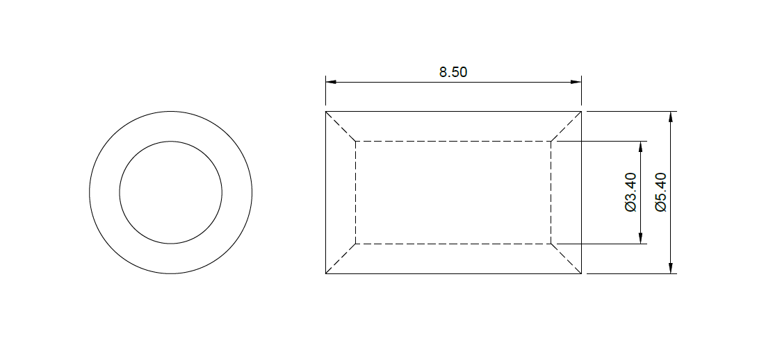 Parallel Barrel Splice - 12awg to 10awg - 50 pack