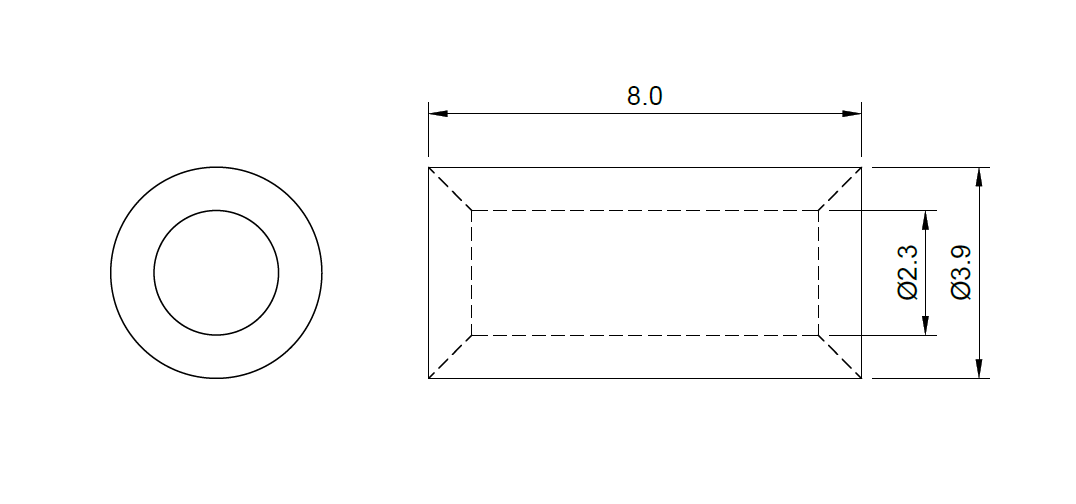 Parallel Barrel Splice - 16awg to 14awg - 100 pack