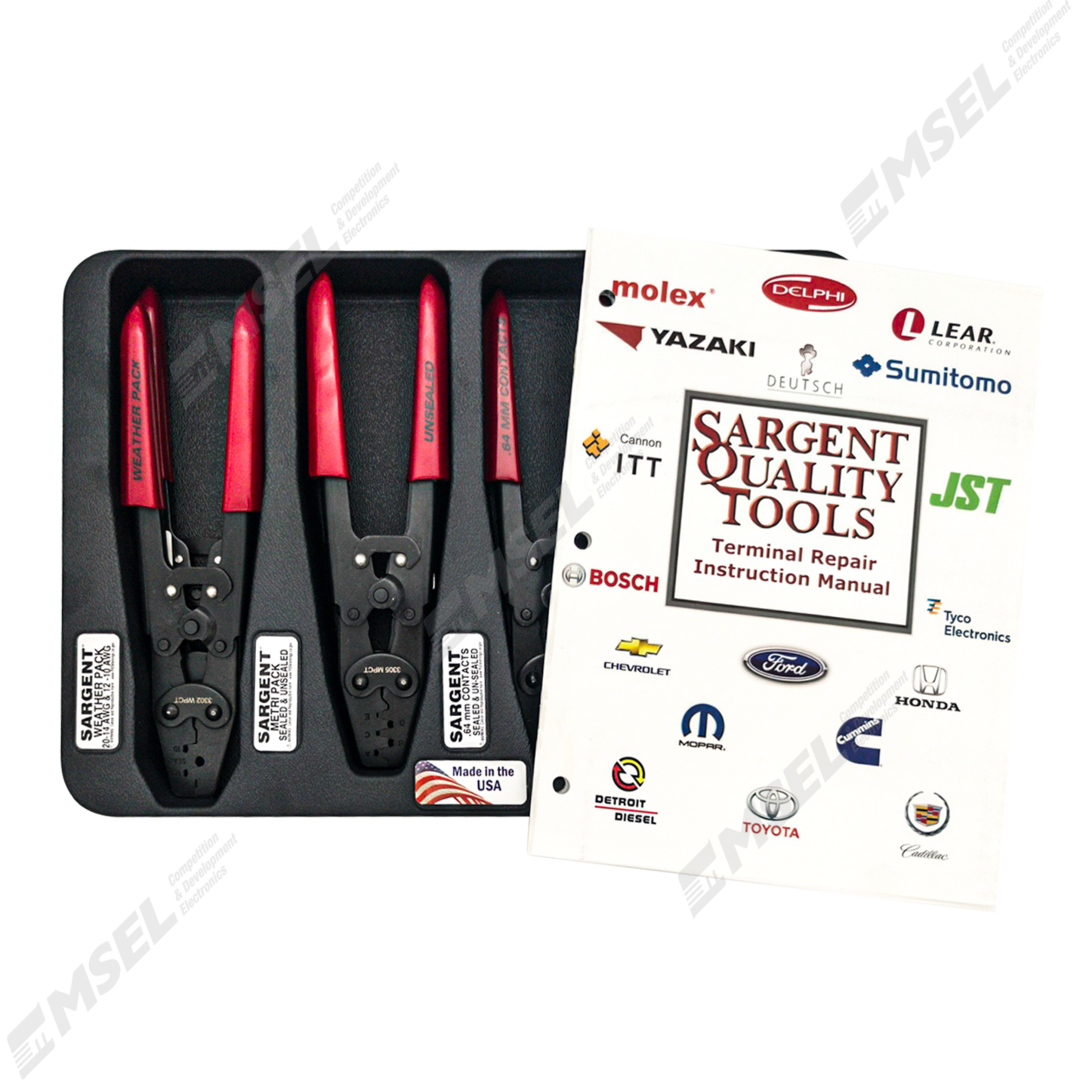 Sargent Master Crimp Tool Kit - 5 crimpers
