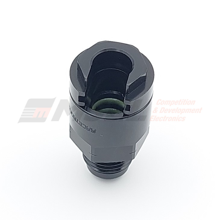 3/8" Female Quick Disconnect Fuel Line to Dash 6AN Male Adapter