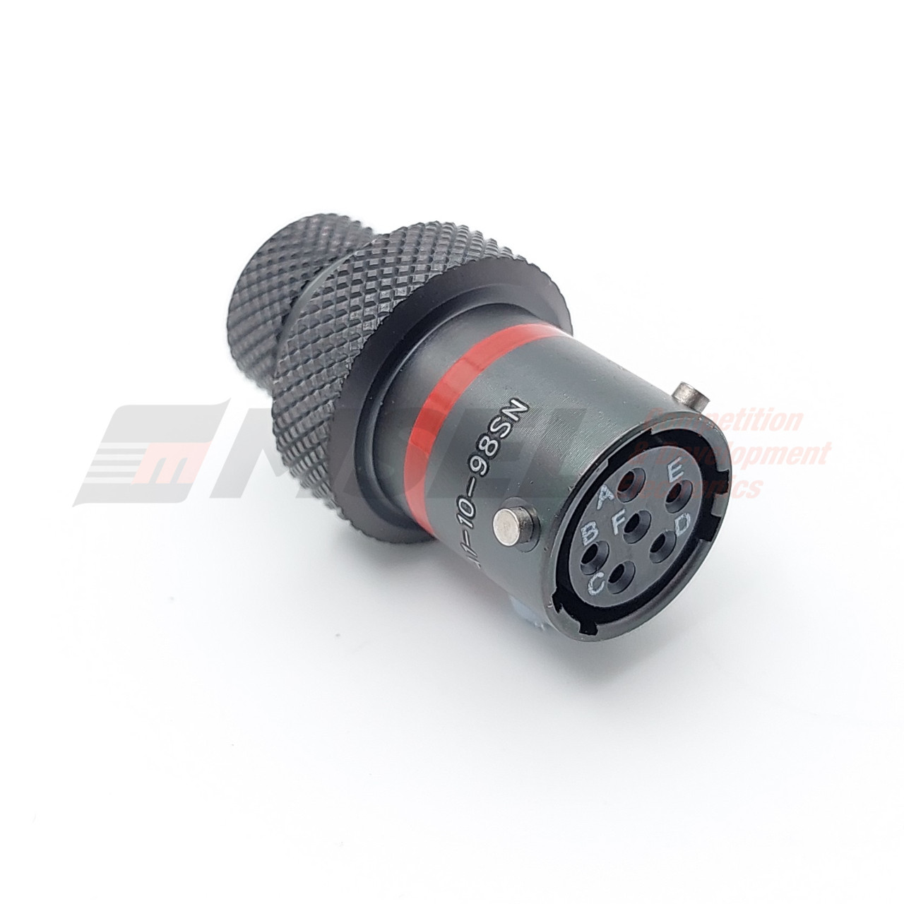 Autosport 6-Way In-line Receptacle Size 20 Sockets - Red