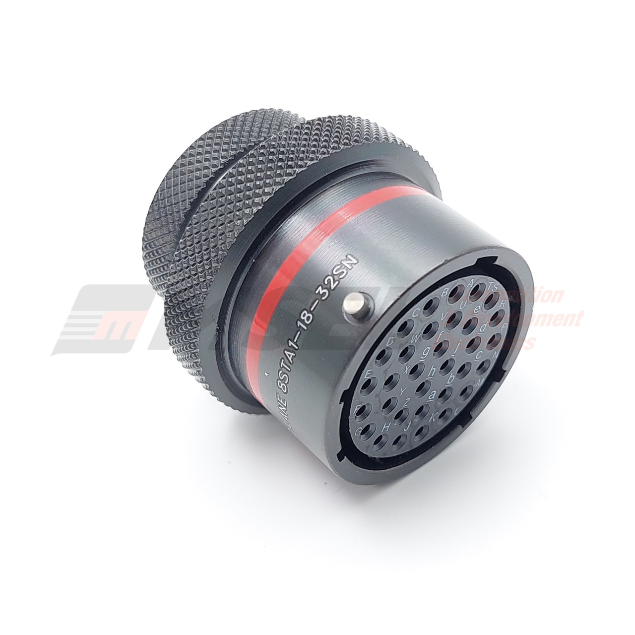 Autosport 32-Way In-line Receptacle Size 20 Sockets - Red