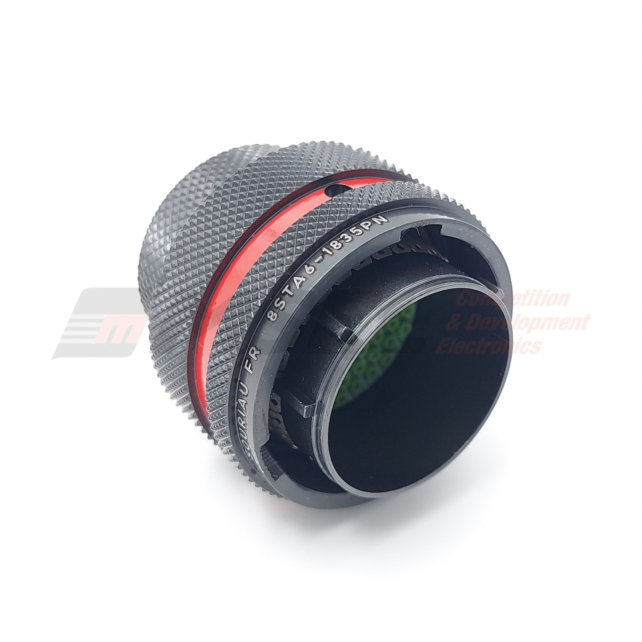 Autosport 66-Way Plug Connector with Size 22 Pins- Red