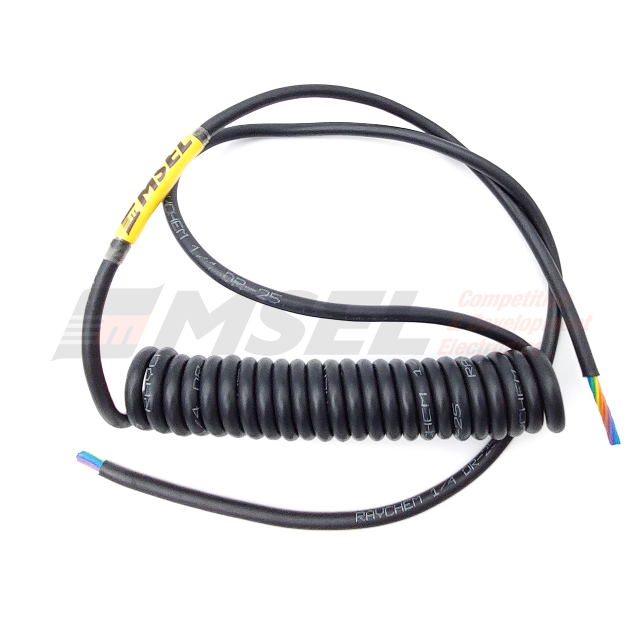 Curly Cord 7 Core 22AWG Long Premade