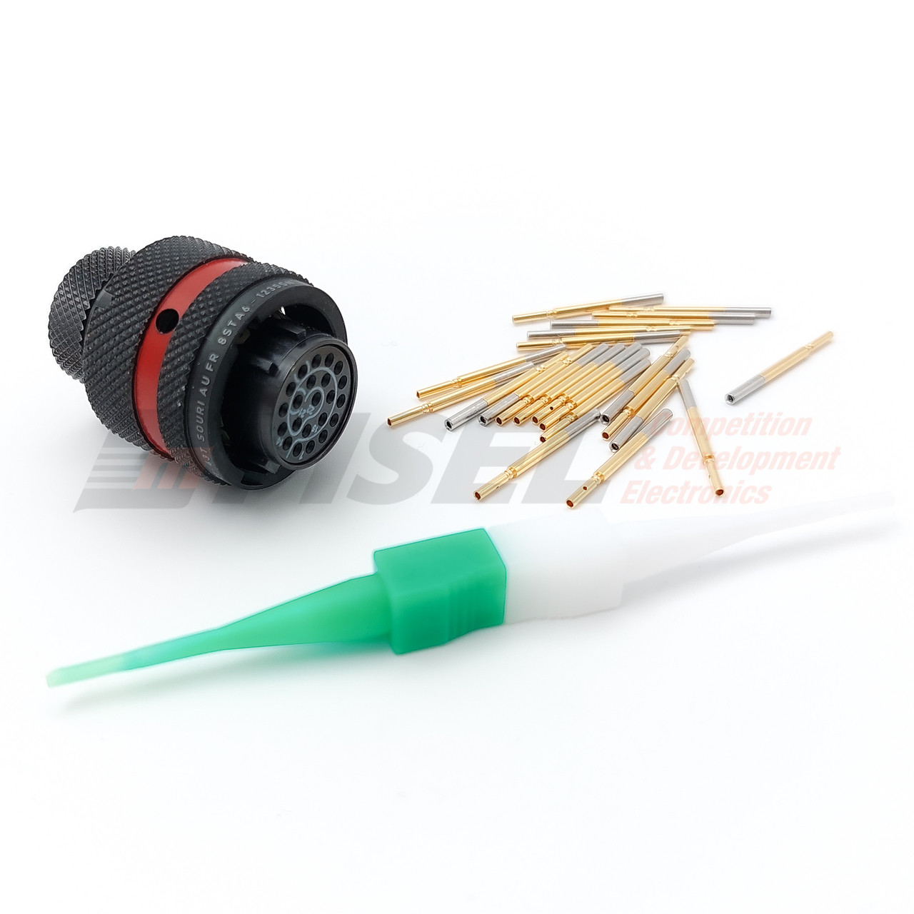 Autosport 22-Way Plug Connector with size 22 Sockets - Red