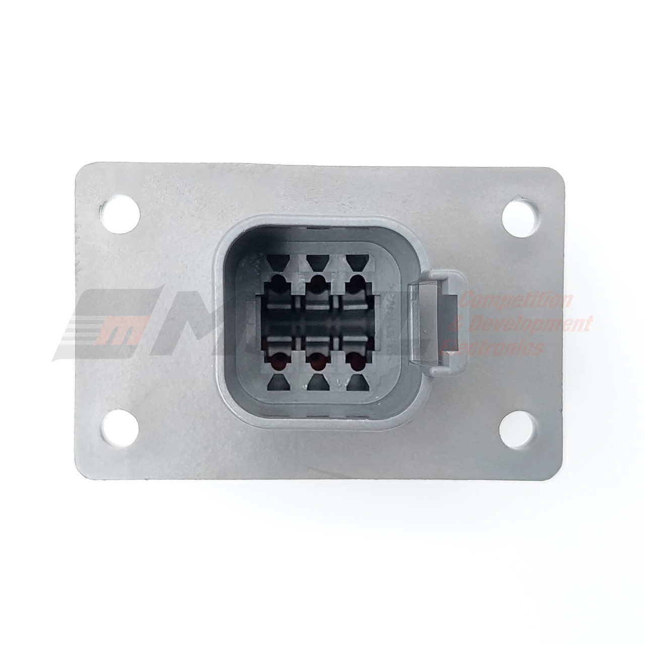 Deutsch DT 6-Way Bulk Head Receptacle Kit with Solid Pins