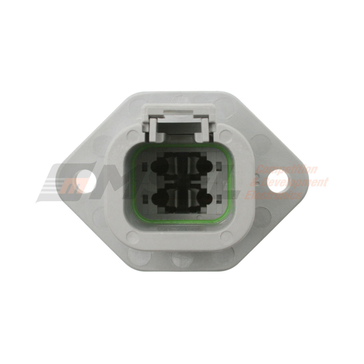 Deutsch DTP 4-Way Bulk Head Receptacle Kit with Solid Pins