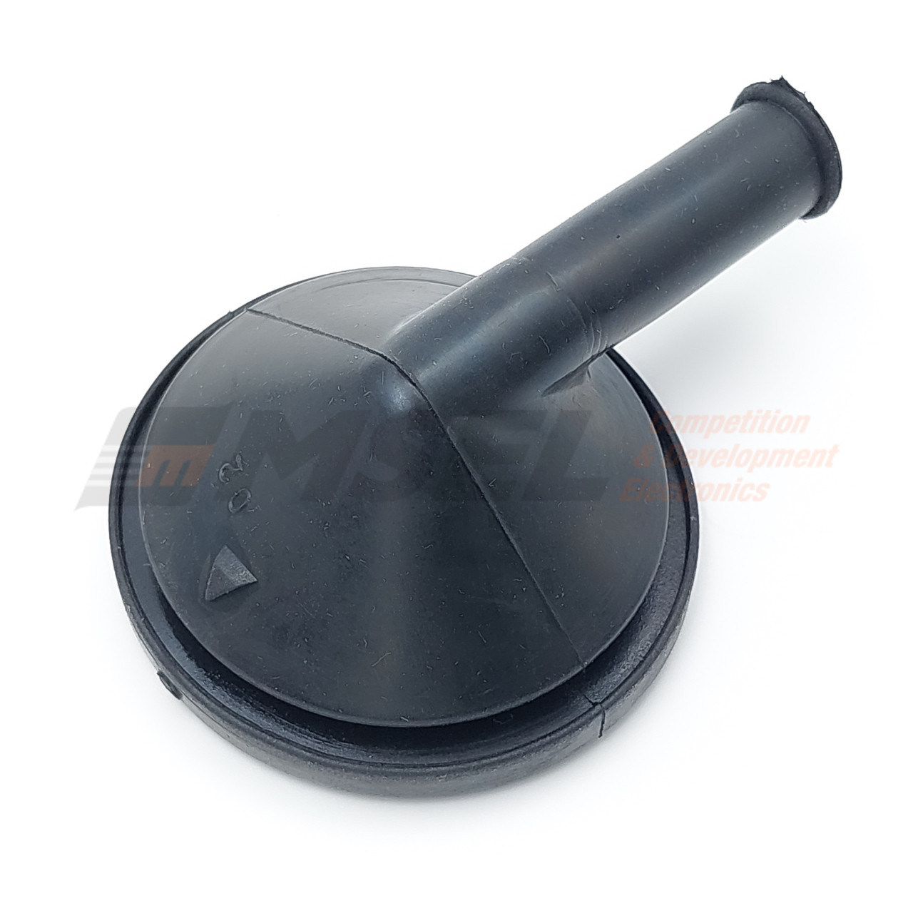 Grommet - 90 degree - 8mm for 41mm hole - black