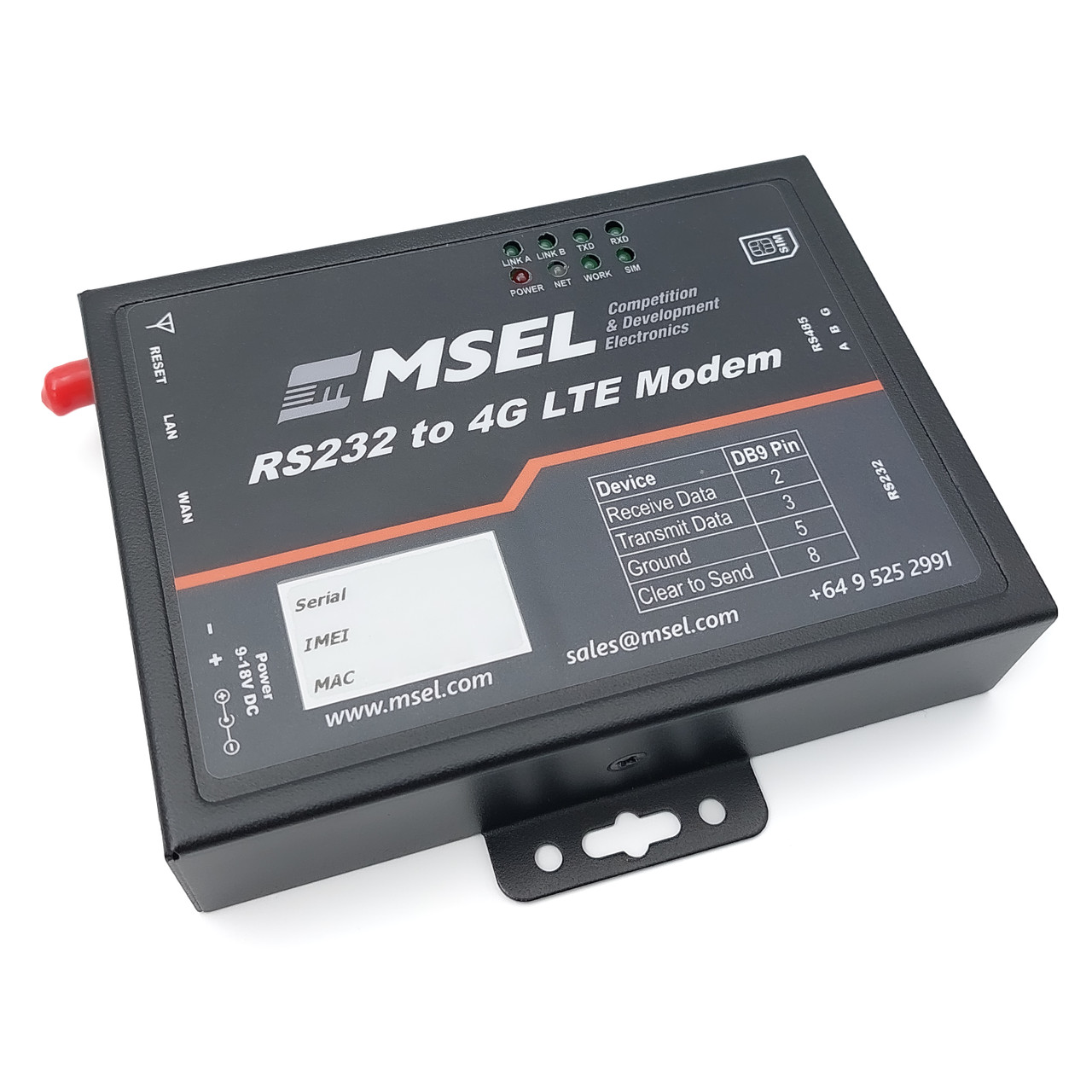 3G/4G Telemetry Modem Kit - Pit Side
